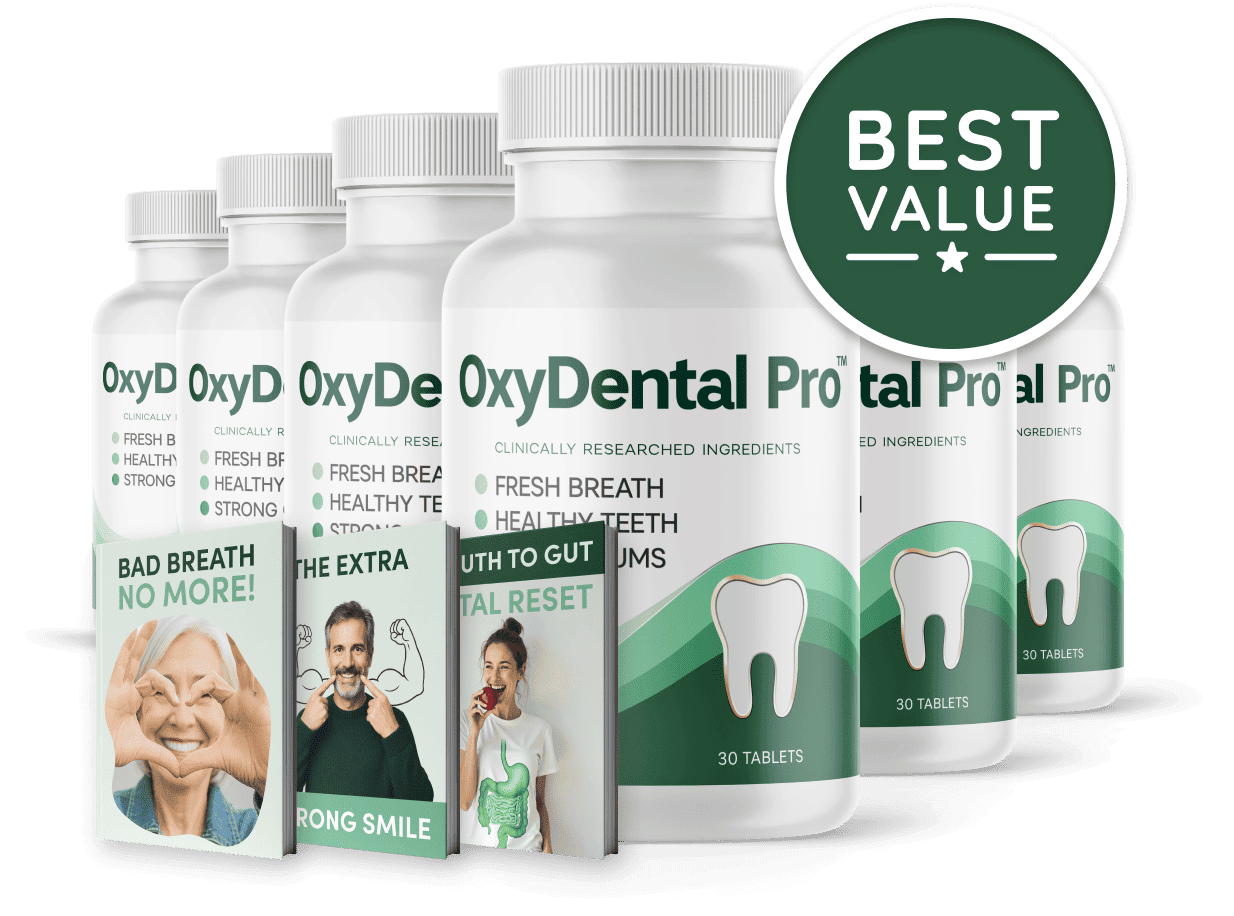 OxyDental Pro 6 bottle package best value